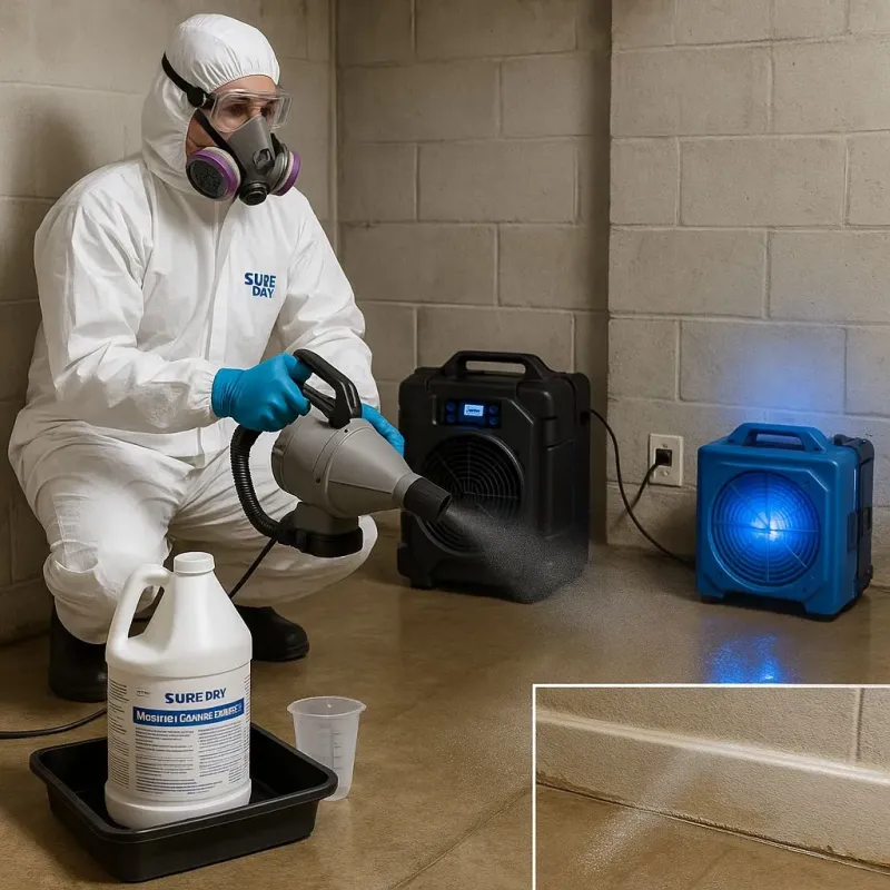 Sanitization and Odor Removal process in Glenshaw, PA