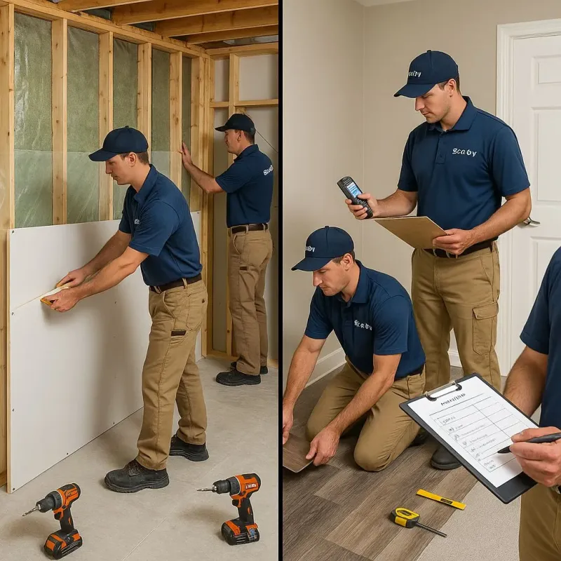 Repairs and Reconstruction process in Glenshaw, PA