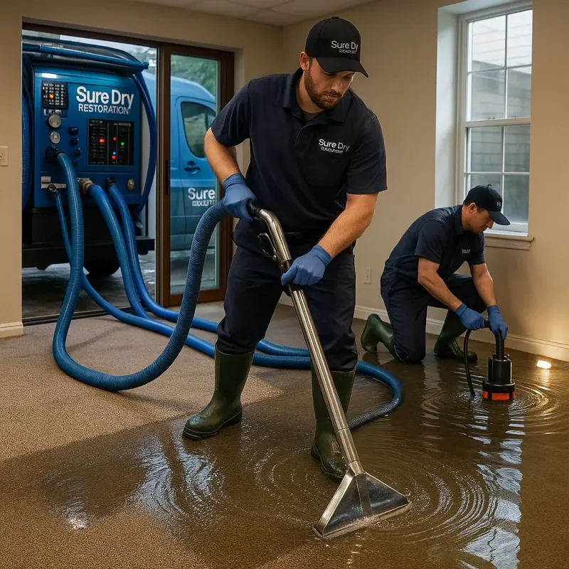 Water Extraction and Removal process in Glenshaw, PA